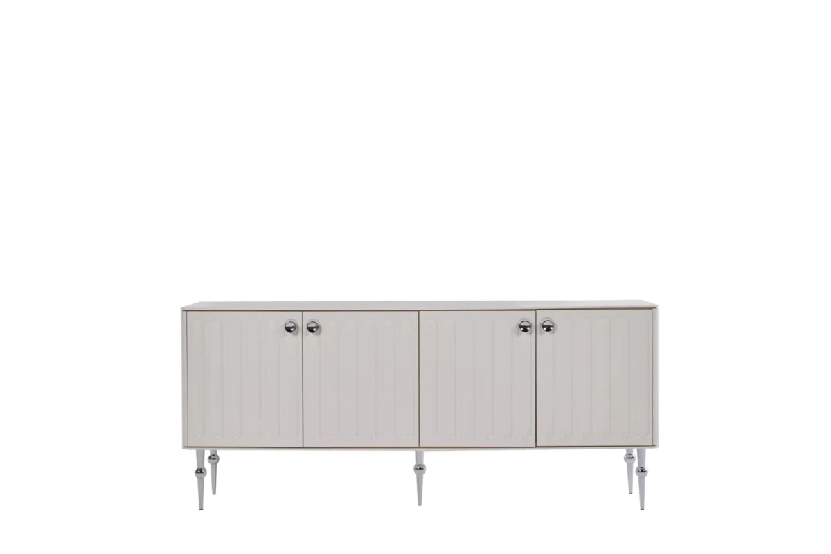 Set Dining Blanca Crom - imagine 4