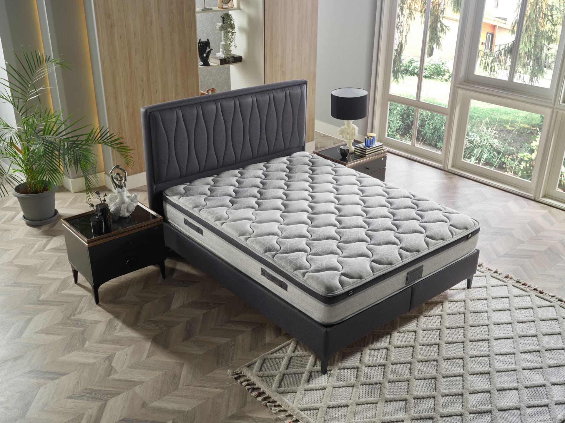 grand-comfort-baza-baslik-160x200-ve-grand-comfot-5-zone-yatak-160x20020220613-15 Saltea ortopedica Grand Comfort 5 zone - imagine 1