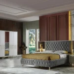 Dormitor Blanca gold