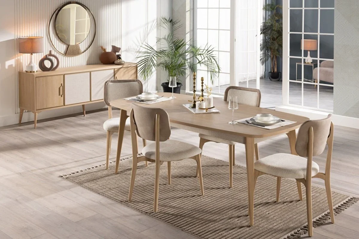 Masa dining fixa Mitra - imagine 5