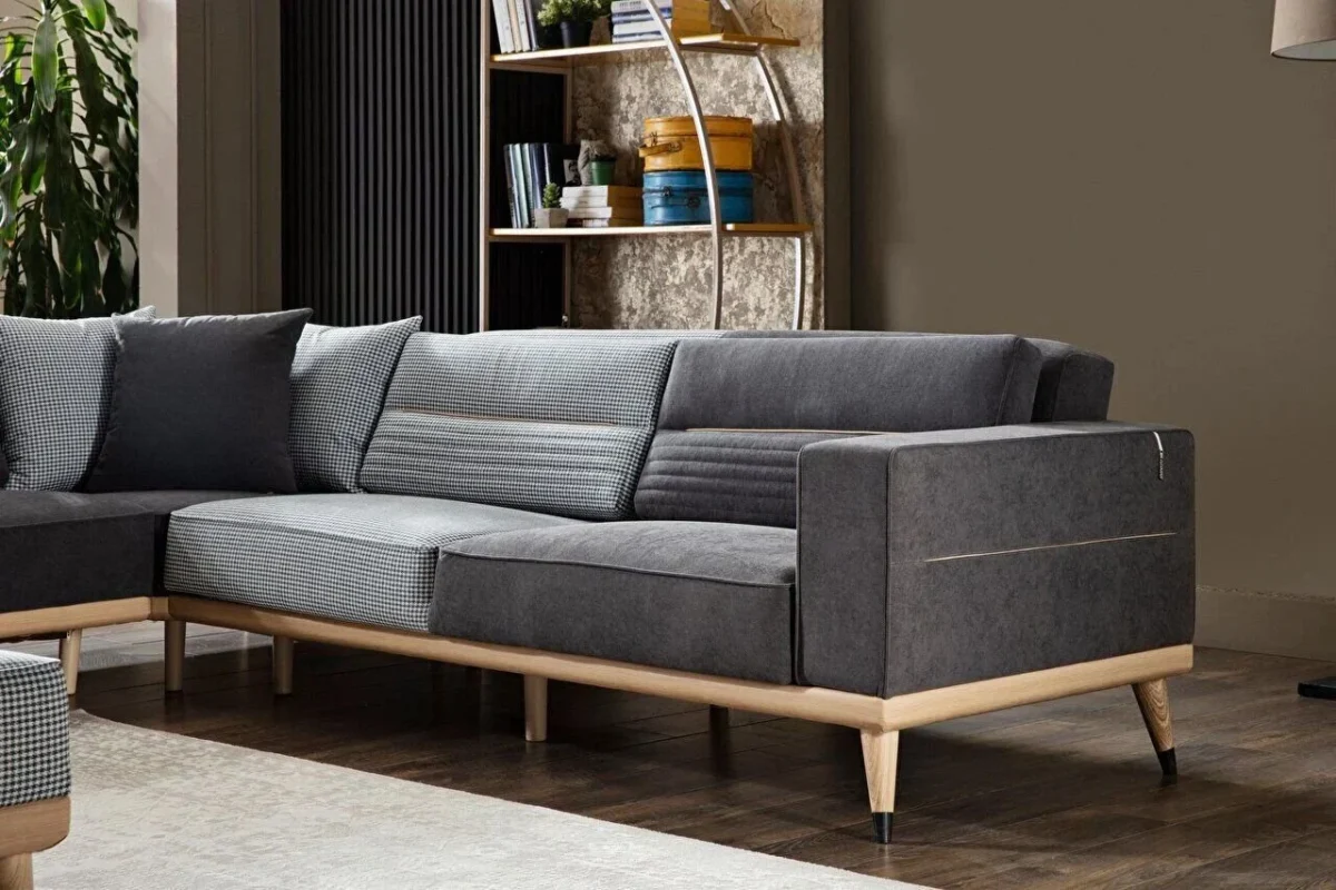 Coltar Lena extensibil antracit - imagine 4