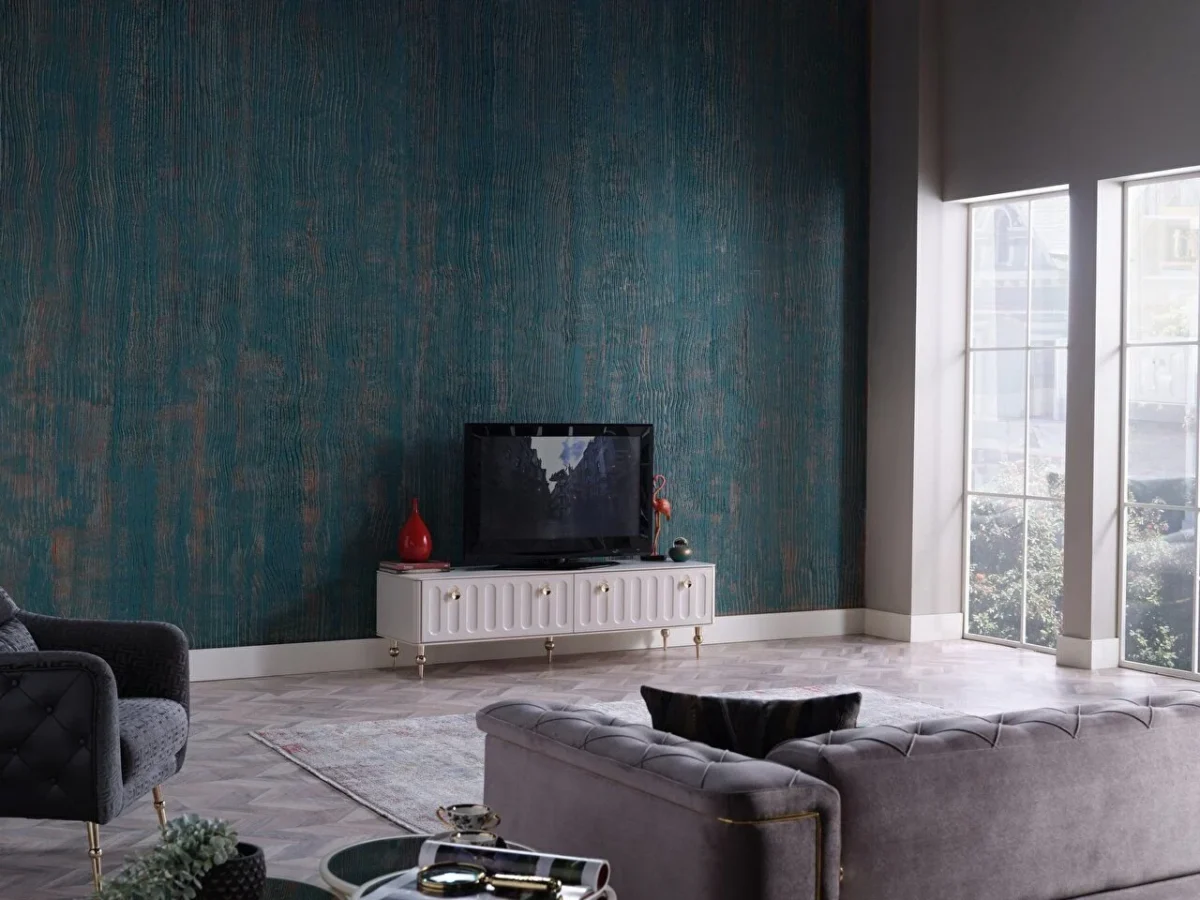 Comoda tv Blanca gold - imagine 5