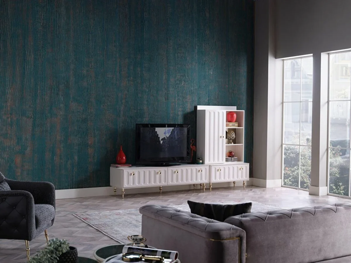 Modul Blanca cu usa din MDF gold - imagine 2