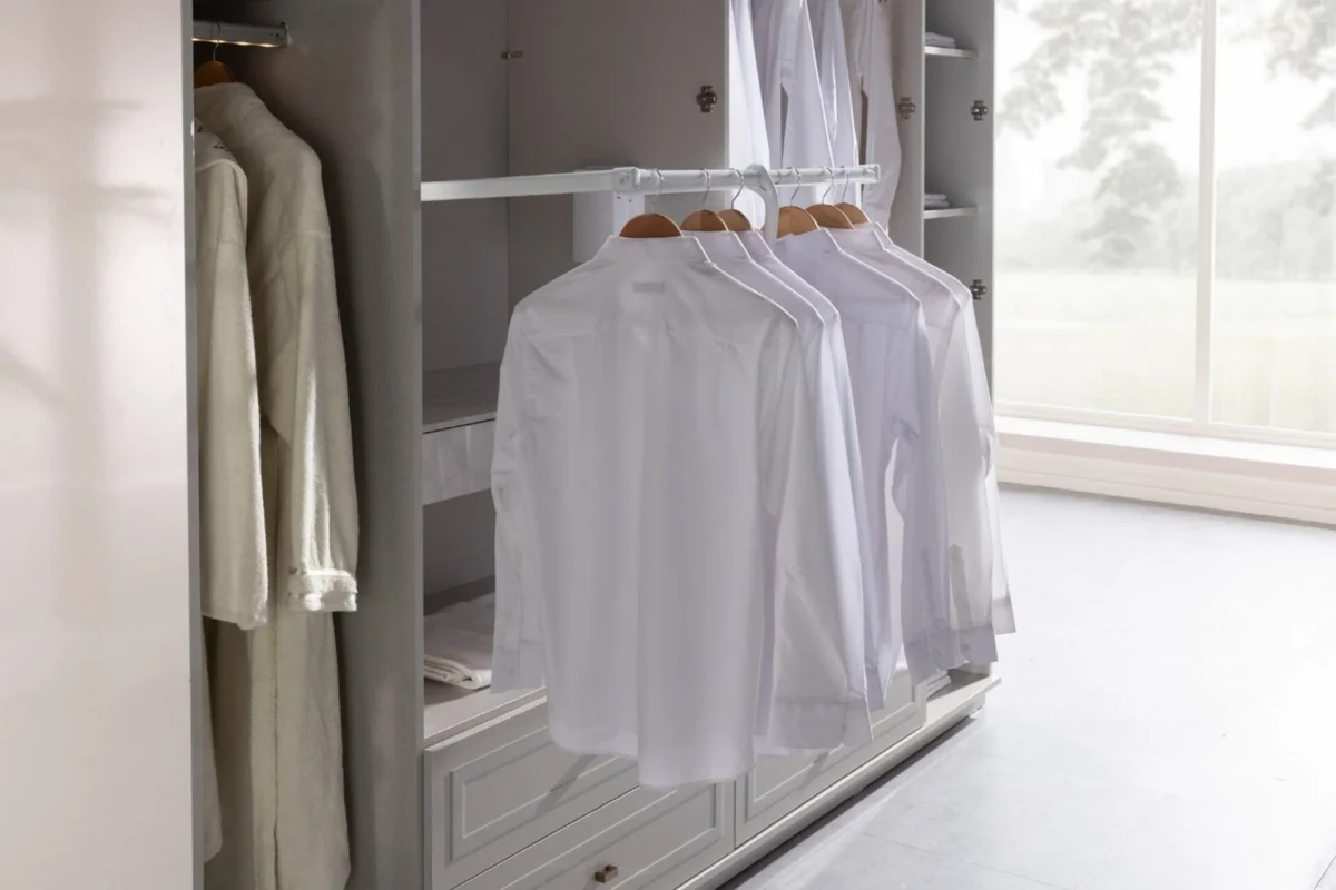 Dressing Briella cu 6 usi cu oglinda si mdf - imagine 3