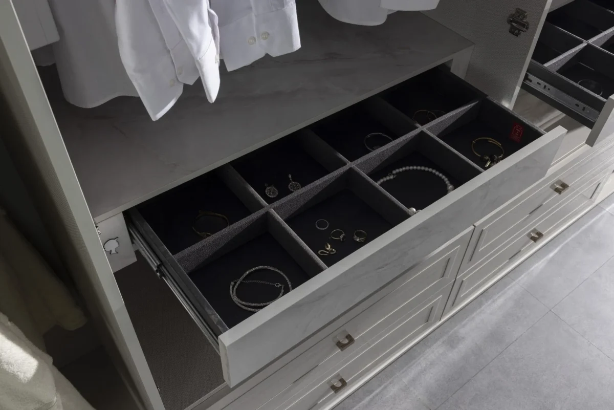 Dressing Briella cu 6 usi cu oglinda si mdf - imagine 6