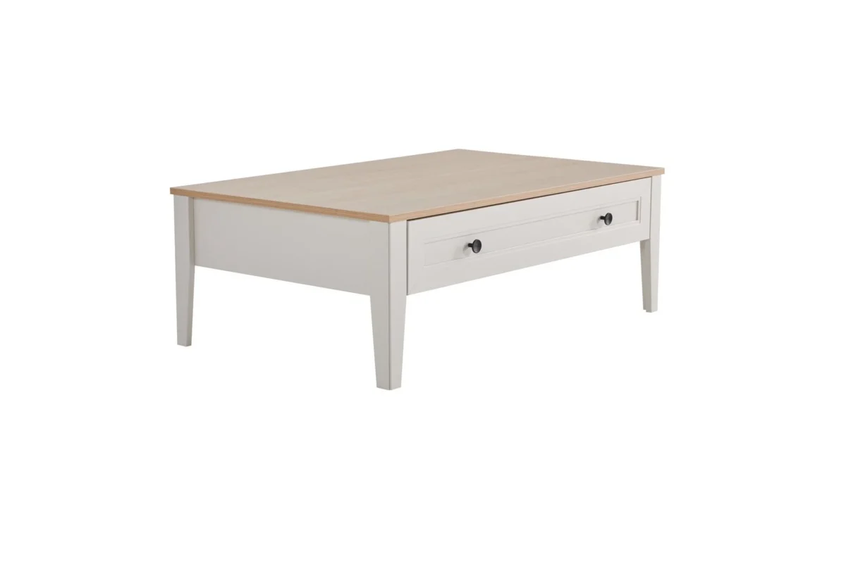 Masuta cafea Fiona cu sertare - imagine 5